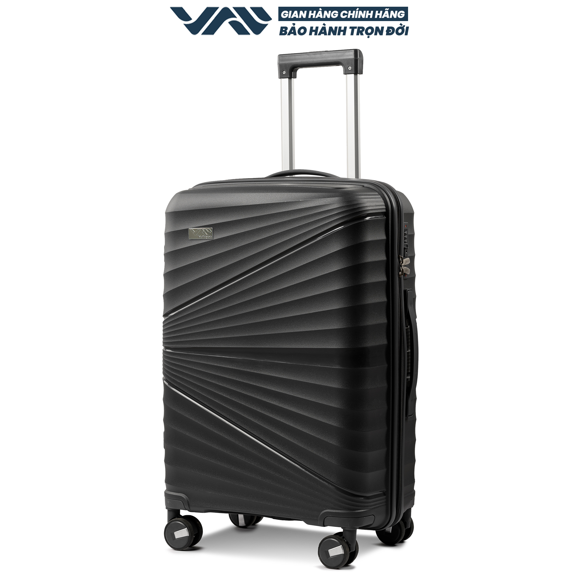 VALI DU LỊCH VALINY VNY03 NHỰA PP MÀU CAM