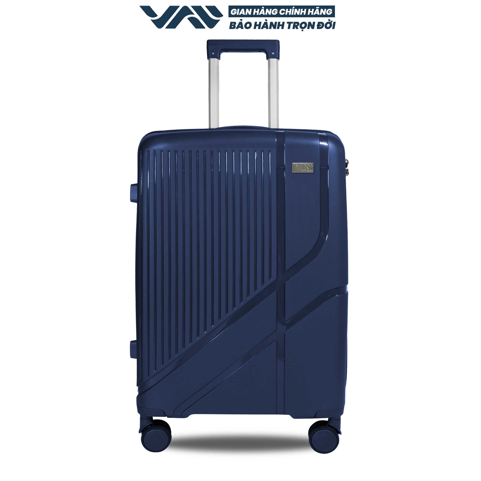 VALI DU LỊCH VALINY VNY01 NHỰA PP CAO CẤP MÀU HỒNG