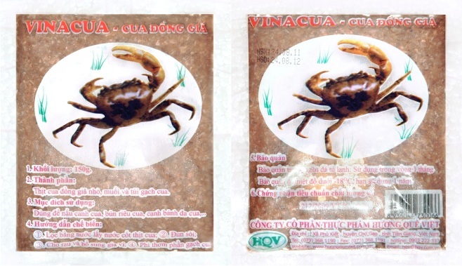 Cua đồng giã 150g