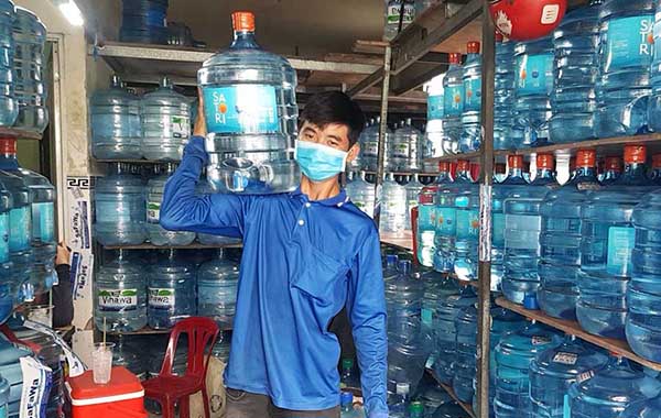 Dịch vụ giao nước tận nhà tại quận 12
