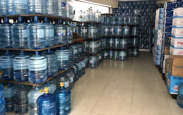 Dịch vụ giao nước tận nhà quận Tân Phú