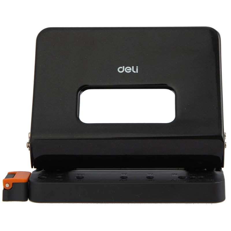 Máy đục lỗ Deli 0142 size 25 tờ, máy bấm 2 lỗ giấy