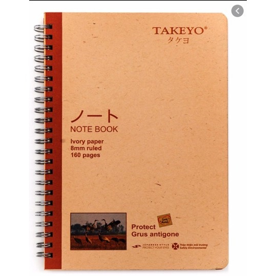 Sổ lò xo A5 Takeyo 8532 160tr