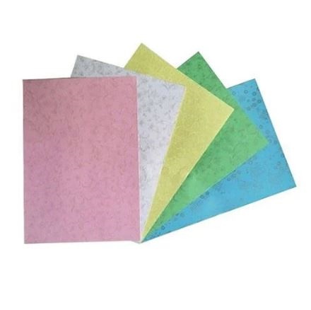 Giấy bìa màu thơm in hoa 2 mặt A4 210x297mm 180gsm