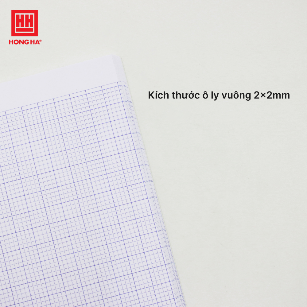 Tập HS Hồng Hà 0332 Kungfu Panda 96tr 100gsm 4 ô ly (5/120)