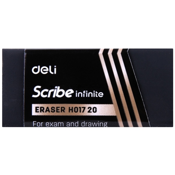 Gôm tẩy đen 4B tam giác Deli H017 20 (30)