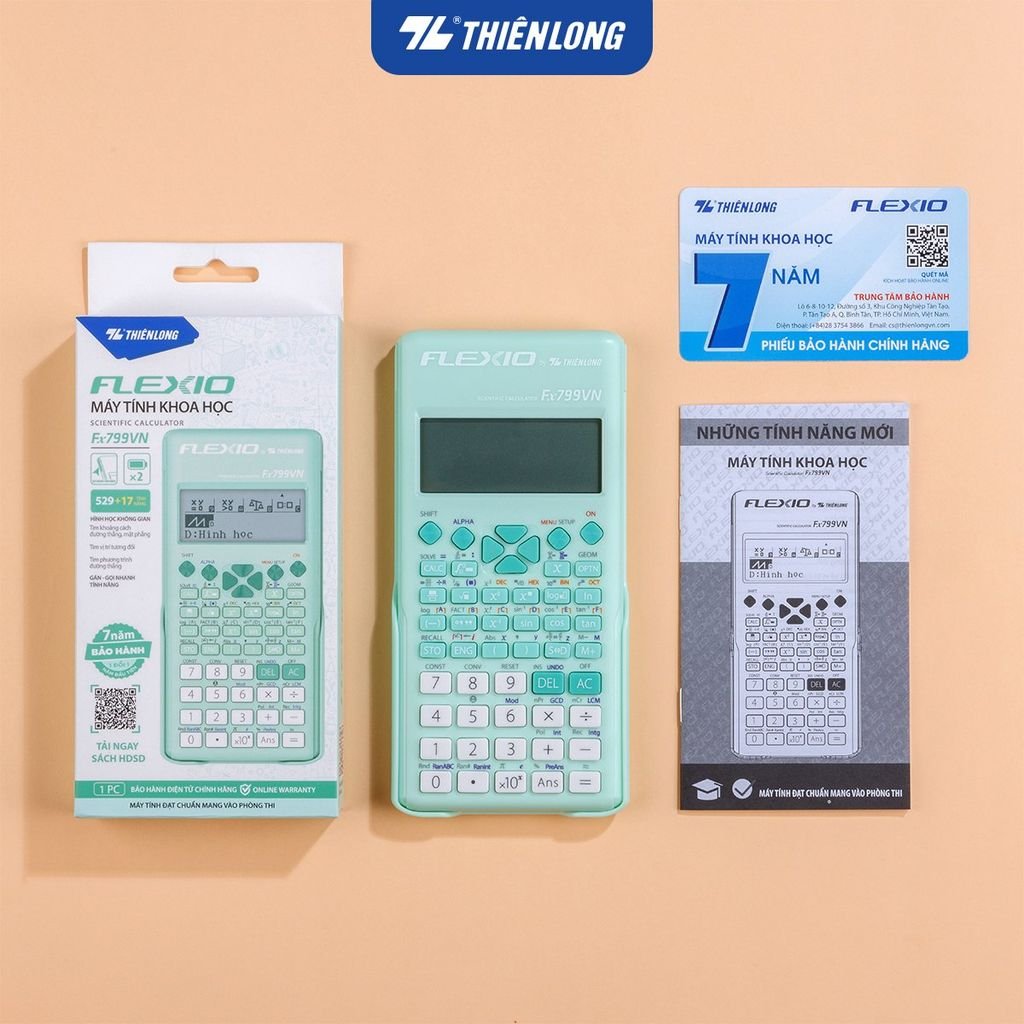 Máy tính Thiên Long Flexio Fx799VN (bản mới bổ sung tính năng)