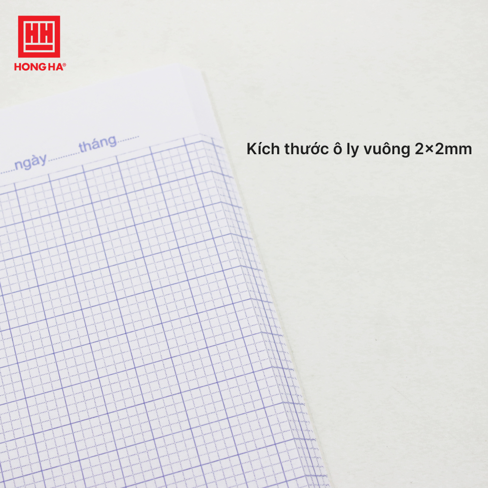 Tập SV Hồng Hà 0767 Góc Nhỏ 4 ô ly 200tr 80gsm (5/50)