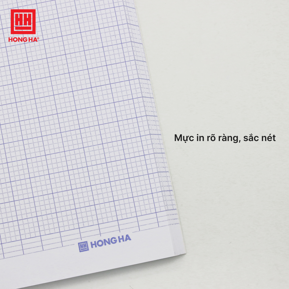 Tập SV Hồng Hà 0767 Góc Nhỏ 4 ô ly 200tr 80gsm (5/50)