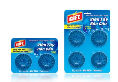 Viên tẩy bồn cầu Gift (4 viên x55g)