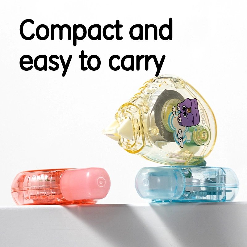 Bộ 3 Bút xóa kéo Deli PupuBaby H374 5mmx5m (12)