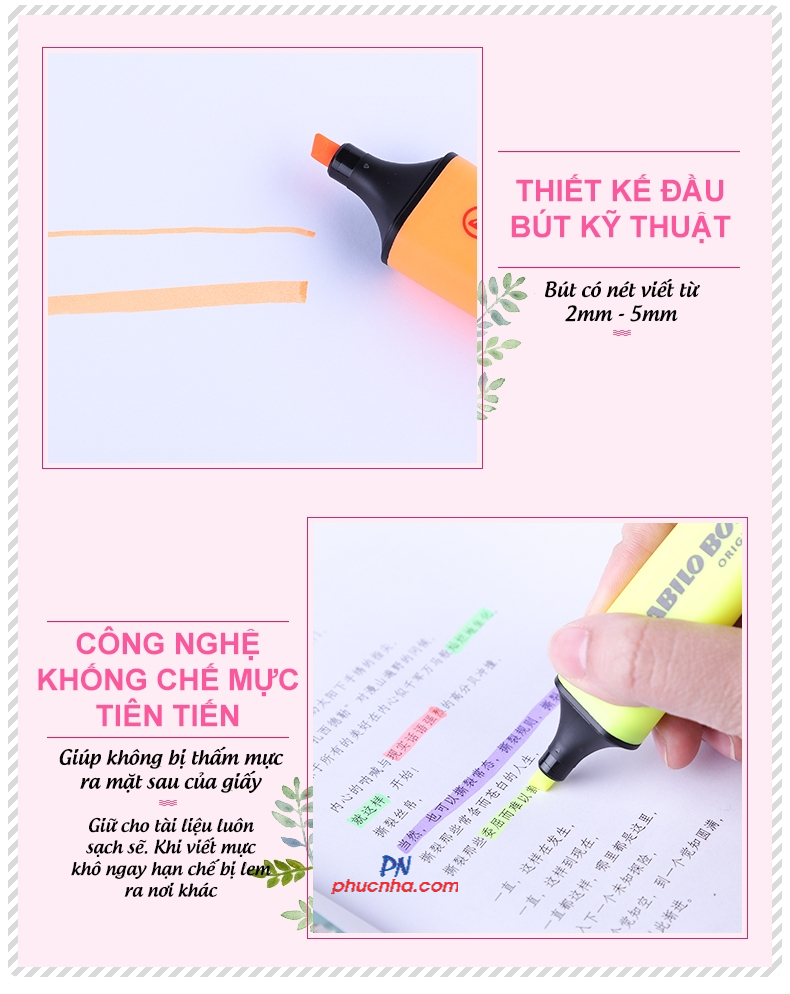 Bút dạ quang Stabilo Boss Original 70 (10)