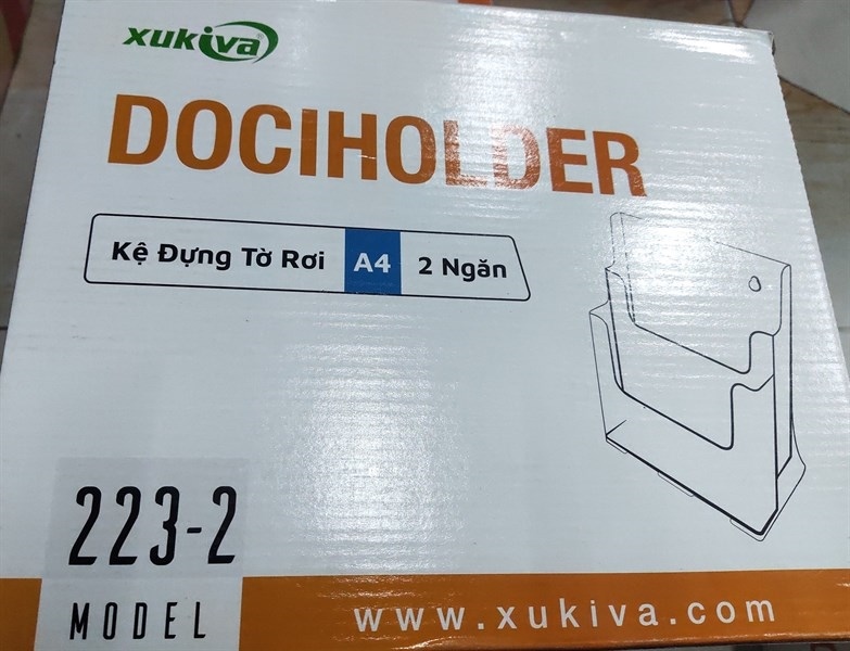 Kệ đựng tờ rơi A4 Xukiva 223-2/ 223-3