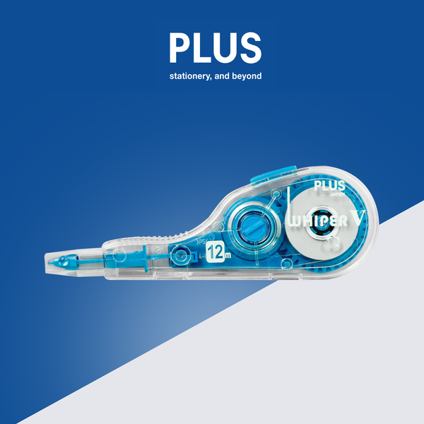 Băng xóa kéo Plus WH-105T V 5mmx12m (10/100)
