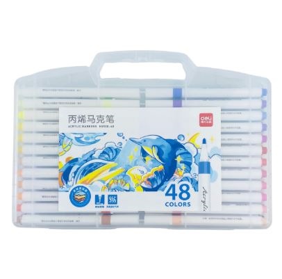 Màu marker acrylic Deli HM108 1 đầu