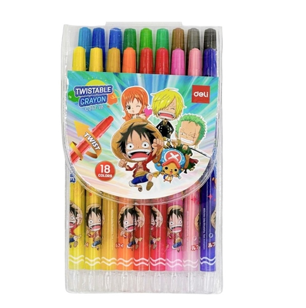 Sáp màu vặn Deli C217 One piece