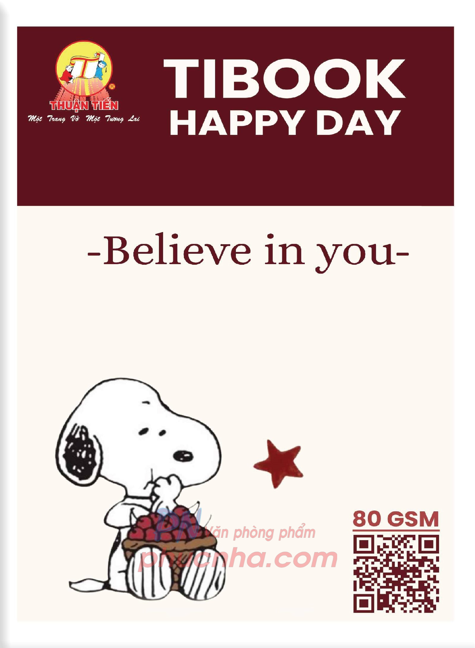Tập HS Thuận Tiến Believe in you 96 trang 80gsm 4 ôly học sinh Tibook (10/120)