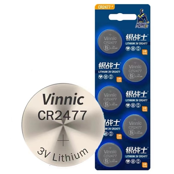 Pin Vinnic CR2477 3V (5 viên/ vỉ)