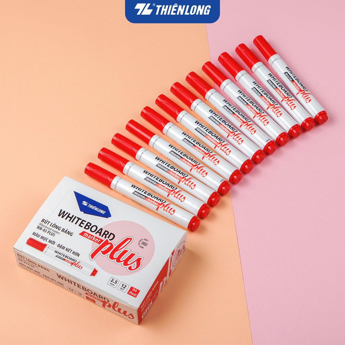 Bút lông bảng Thiên Long WB-03 Plus (12)
