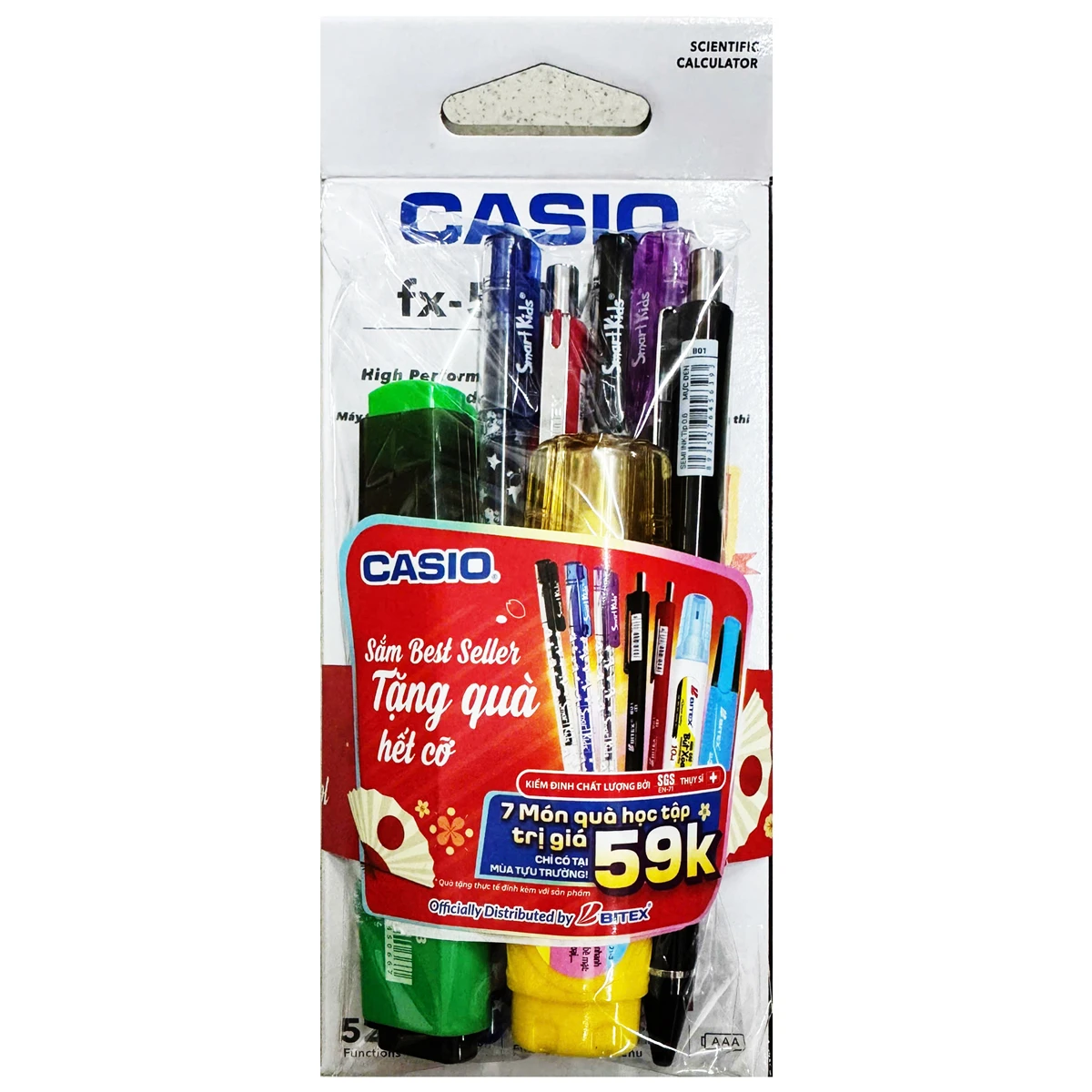Máy tính Casio Fx-580VN X