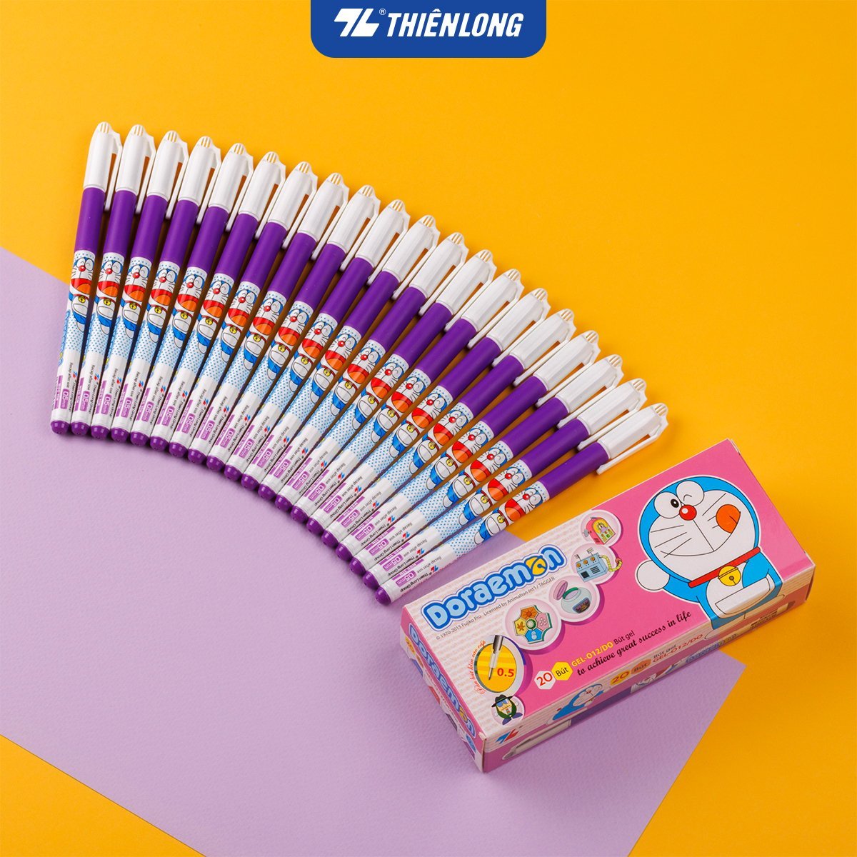 Bút gel Thiên Long GEL-012/DO 0.5mm (20)