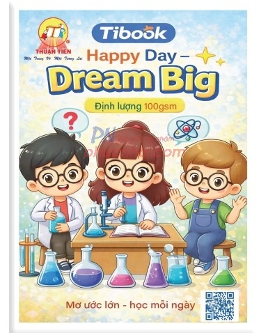 Tập HS Thuận Tiến Dream Big 96 trang 100gsm 4 ôly học sinh A5 Tibook (10/120)