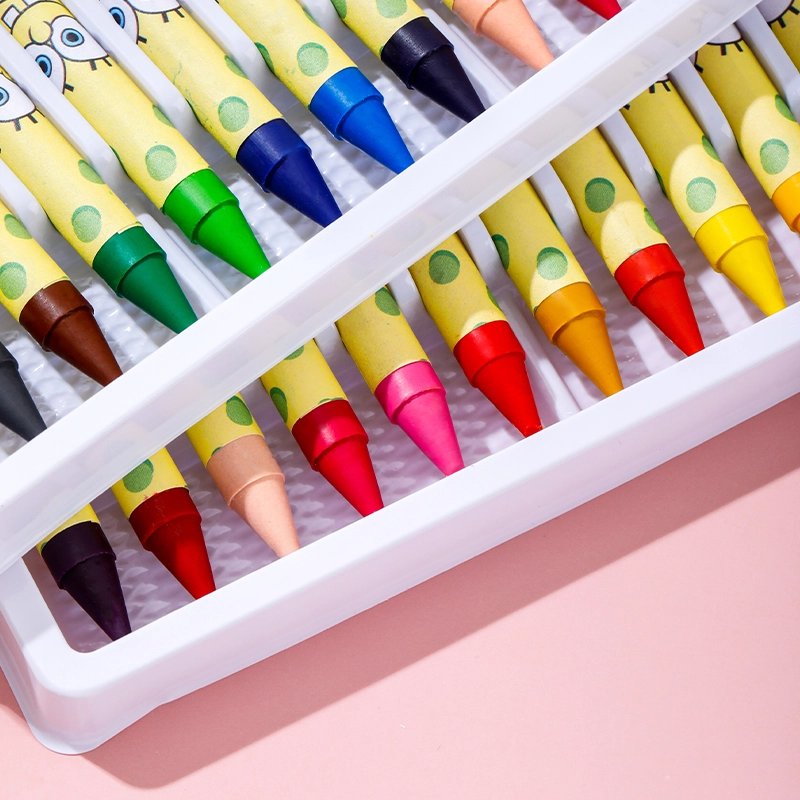 Bút sáp màu hình bọt biển Deli C219