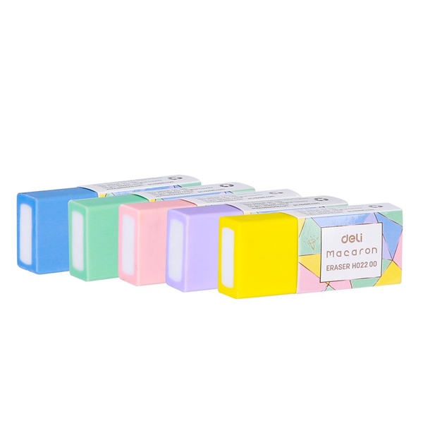 Gôm tẩy màu Macaron Deli H02200 (45)