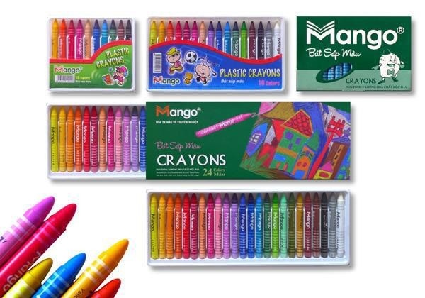 Sáp màu Mango BST-16M 16 màu
