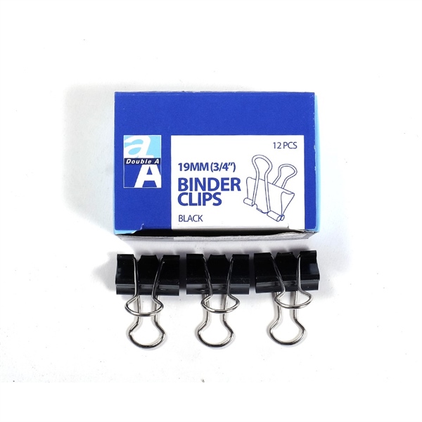 Kẹp bướm đen Double A