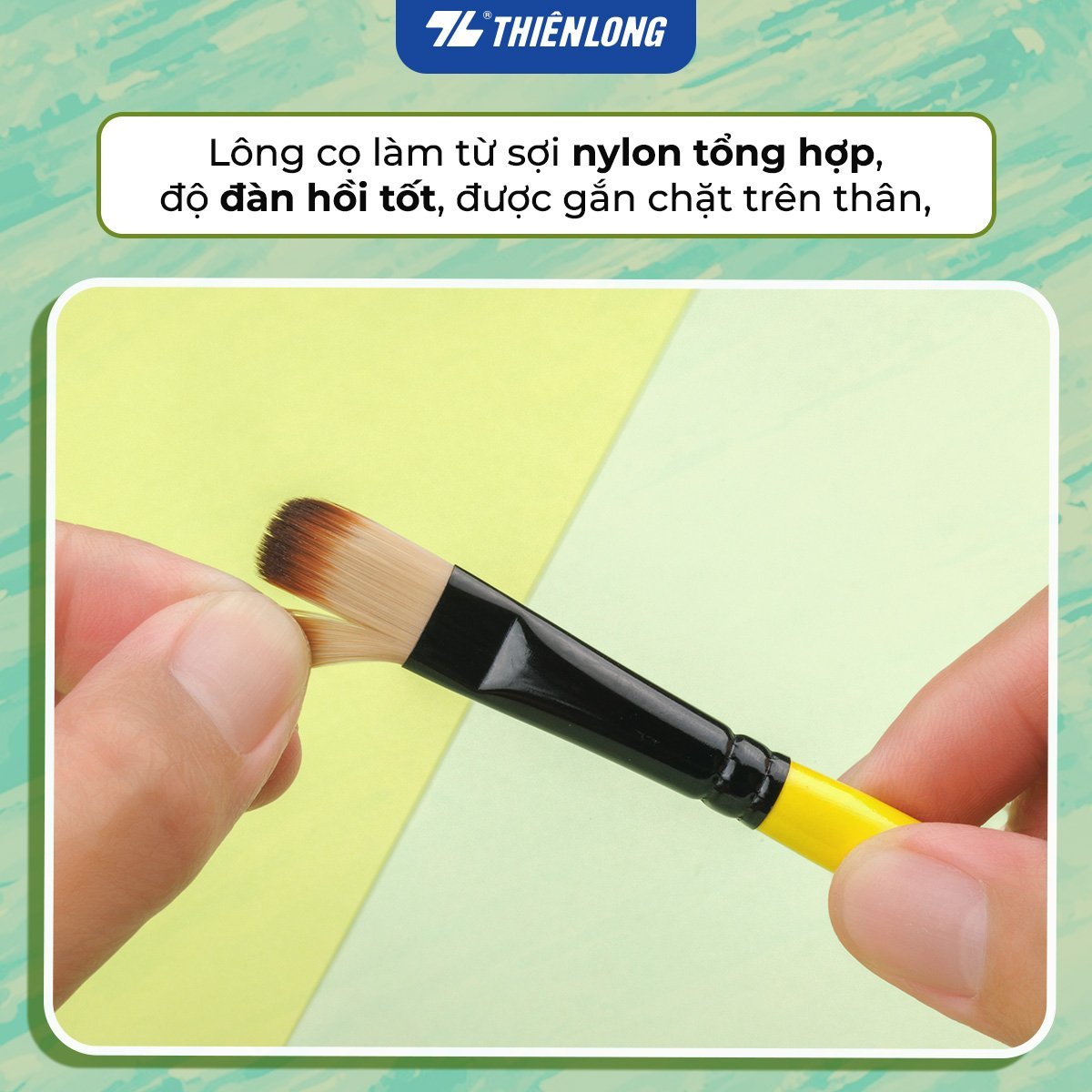 Set 5 cây cọ vẽ Thiên Long