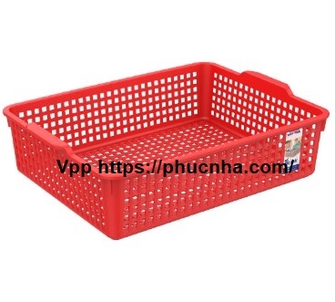 Rổ chữ nhật 2T2 30.5x22x9.5cm Duy Tân (50 cái/ kiện)
