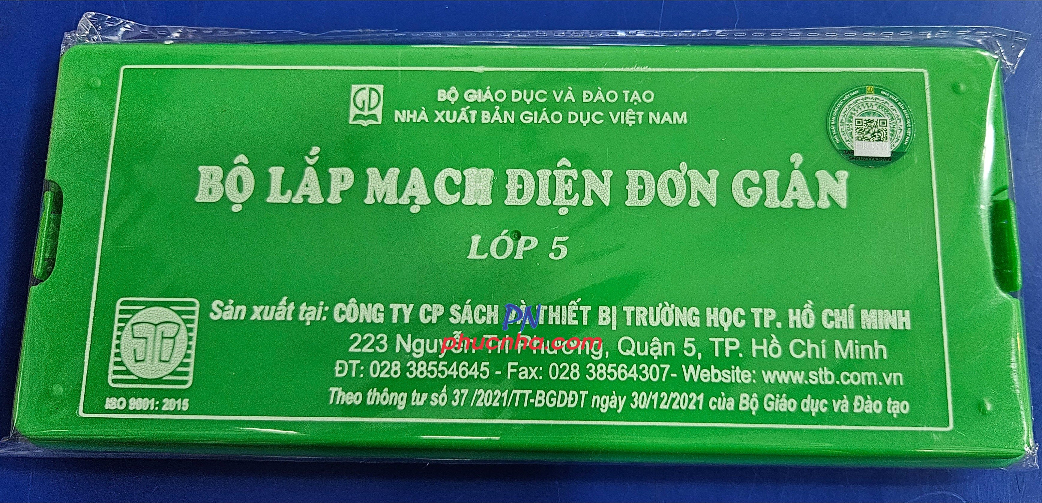 Bộ lắp mạch điện đơn giản Lớp 5 STB NTP (20) (thủ công kĩ thuật điện môn công nghệ)