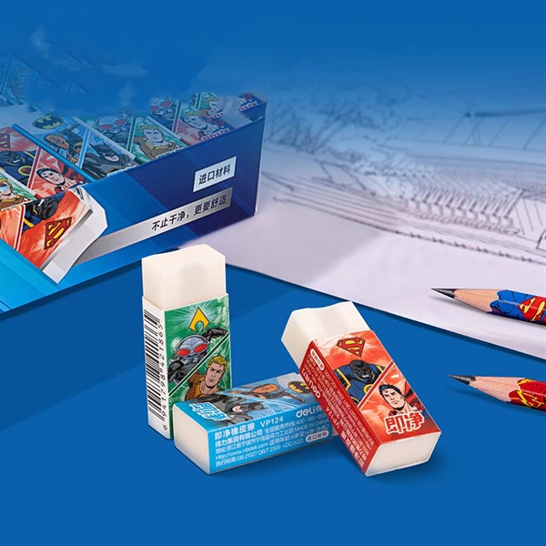 Gôm tẩy Deli VP125 trắng to siêu nhân DC (24)