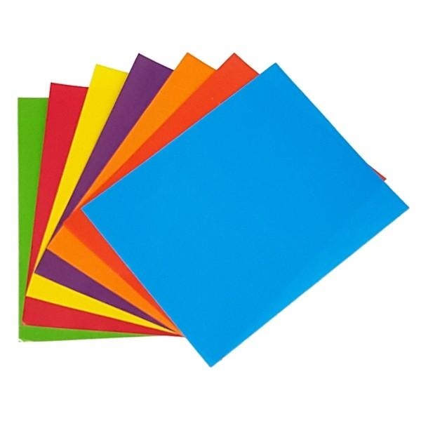 Giấy màu thủ công A5 15x20cm (7 màu) Không keo