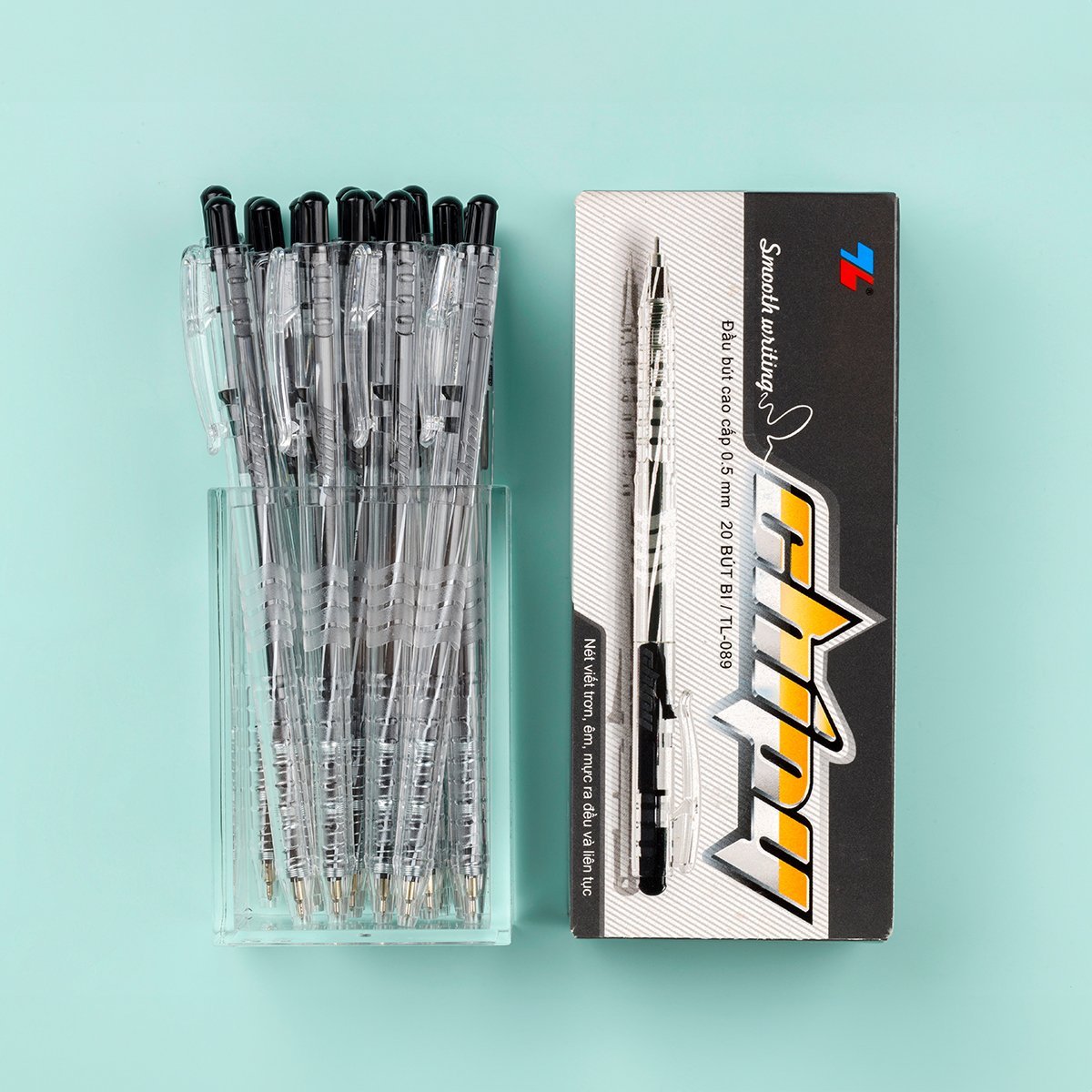 Bút bi Thiên Long TL-089 chipu 0.5mm (20)