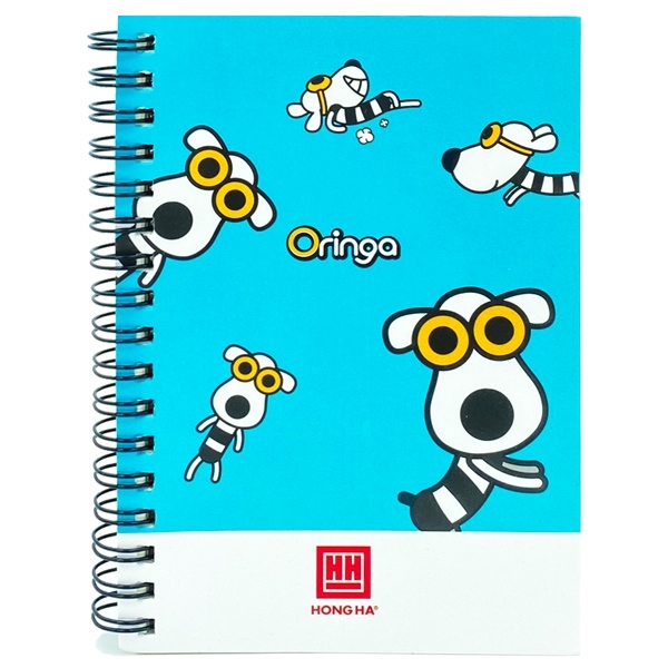Sổ lò xo A6 200tr 70gsm Hồng Hà 4166