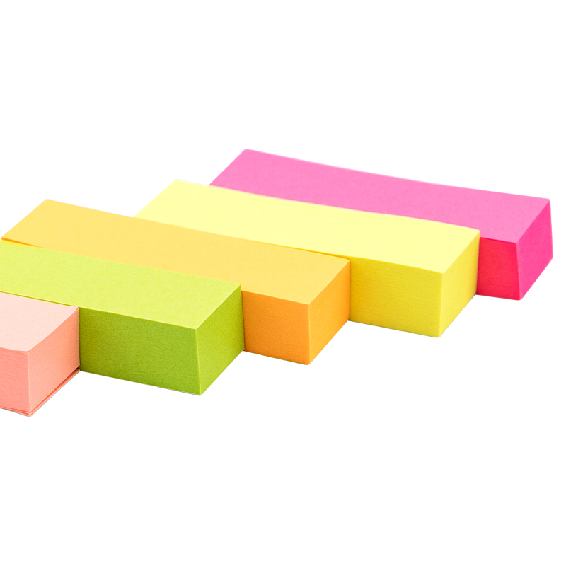 Giấy notes phân trang Deli 7154 giấy 5 màu 2x3in cắt 5 (12)