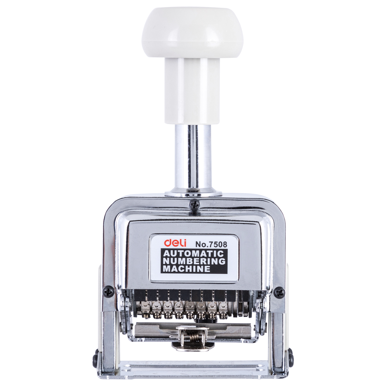 Dấu số nhảy tự động 8 số cao 5mm Deli 7508