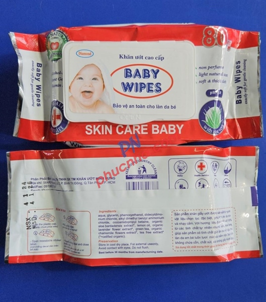Khăn ướt Baby Wipes 80gr (50)