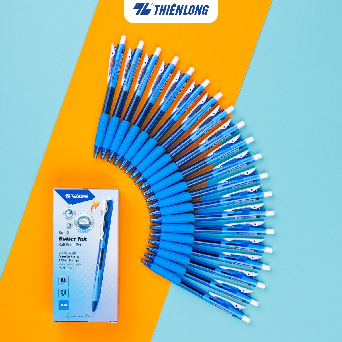 Bút bi Thiên Long TL-095 0.5mm (20)