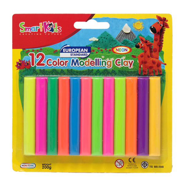 Đất sáp nặn Smart Kids neon