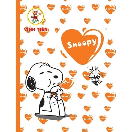 Tập HS Vĩnh Tiến Snoopy 96tr 80gsm (10/100)