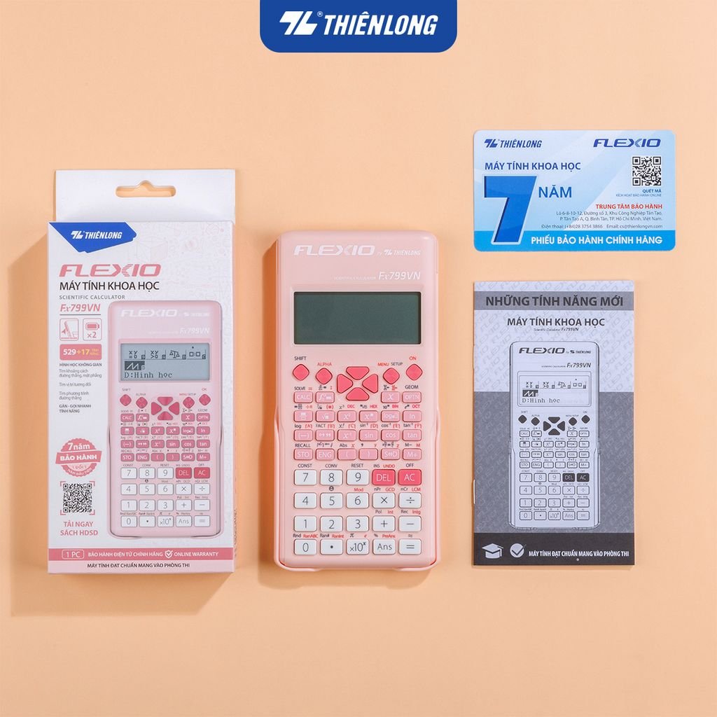 Máy tính Thiên Long Flexio Fx799VN (bản mới bổ sung tính năng)