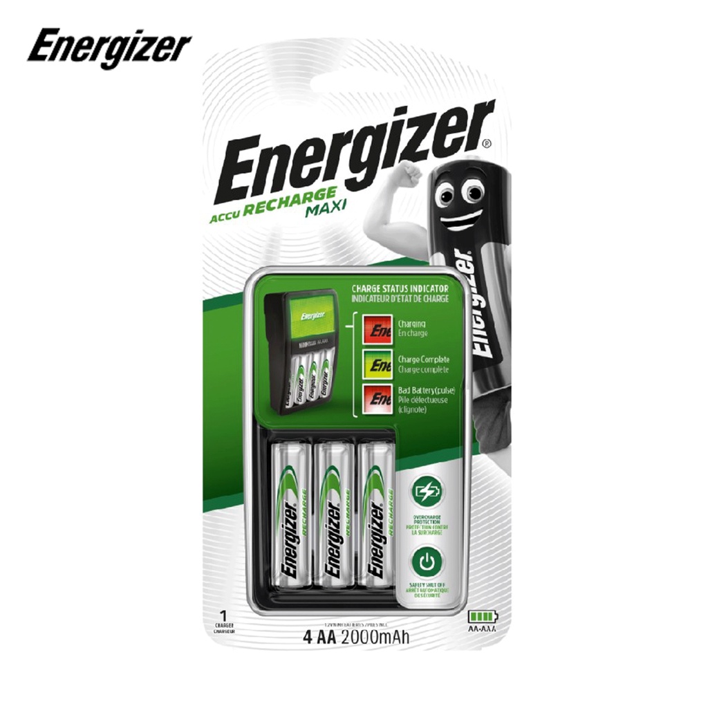 Máy sạc pin Energizer CHVCM4 kèm 4 pin AA 2000mAh (6)