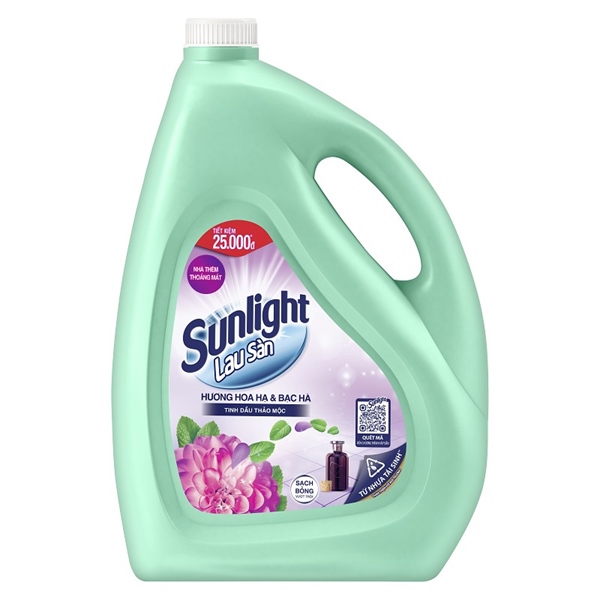 Nước lau sàn Sunlight 3.6kg (3 can / thùng)