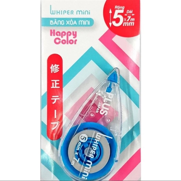 Băng xóa kéo Plus WH-505 mini 5mmx7m (20/200)