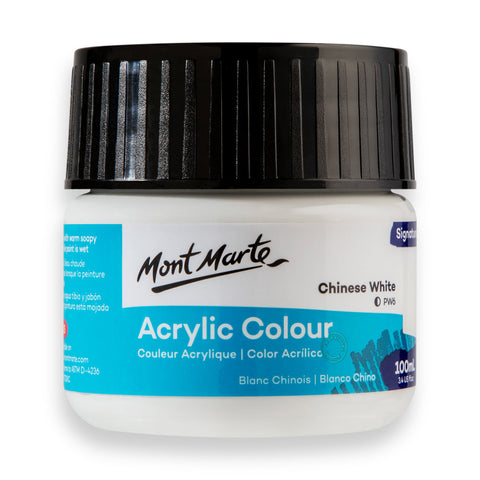 Màu nước acrylic 100ml Mont Marte - Màu Hủ Acrylic màu classic/ màu nhũ ánh kim/ màu phản quang