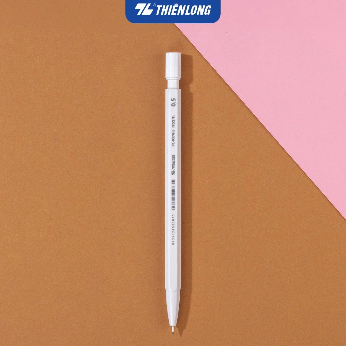 Bút chì bấm Thiên Long PC-037/HS HOSHI 0.5mm, thân lục giác (10) - Bút chì kim PC037