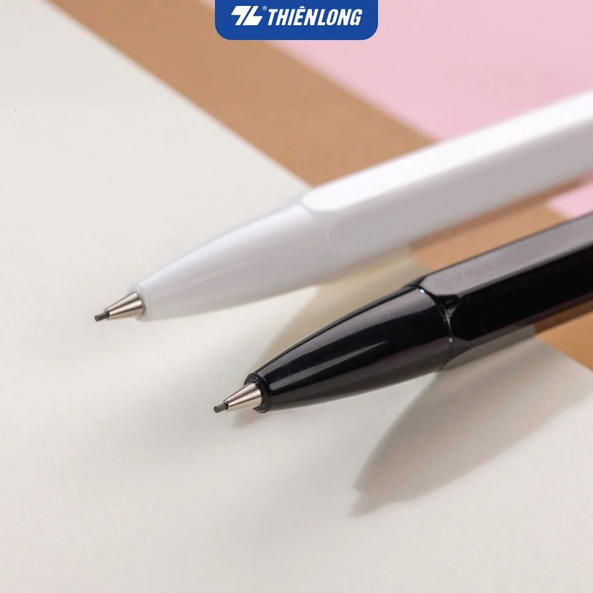 Bút chì bấm Thiên Long PC-037/HS HOSHI 0.5mm, thân lục giác (10) - Bút chì kim PC037